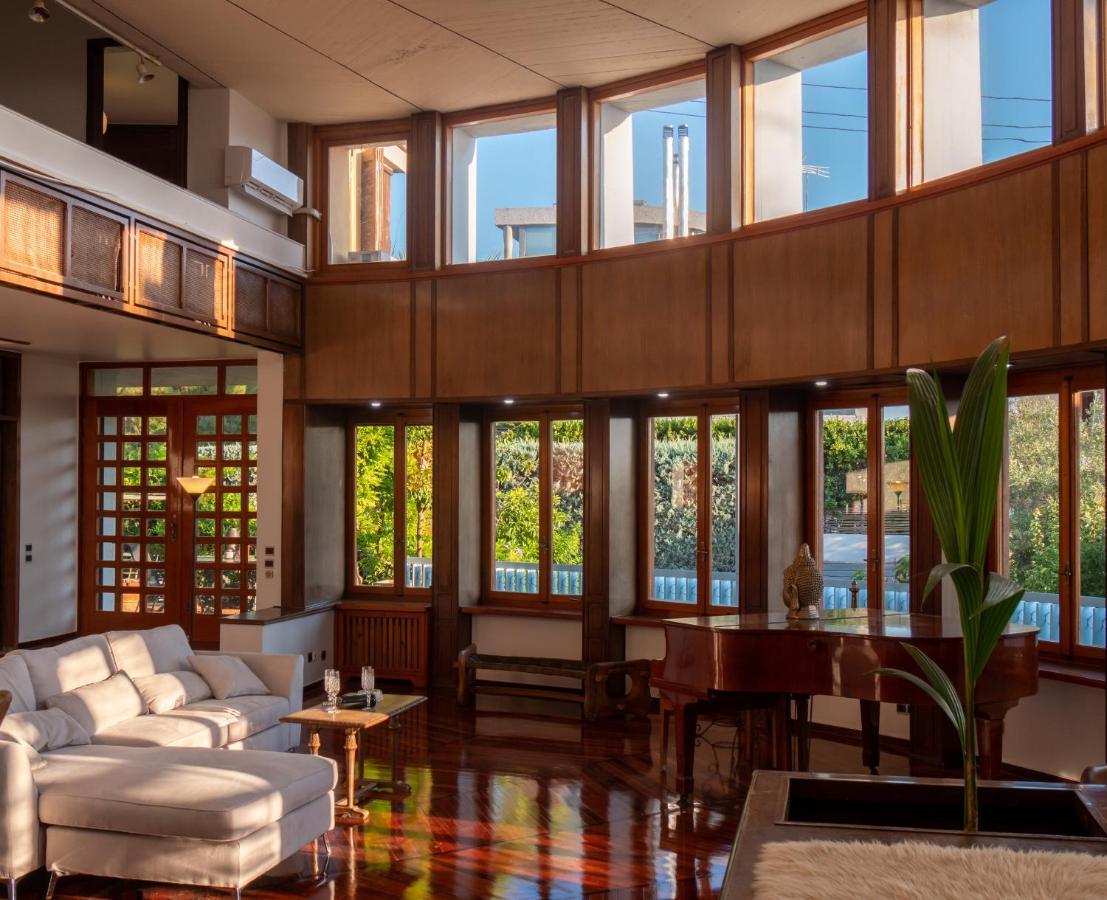 Villa Zoe Seaside Unique Villa Voula Афины Экстерьер фото